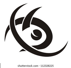 Tribal fish symbol