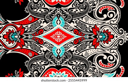 tribal Flower background suitable for home decore and wallpaper purpose