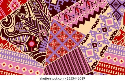 tribal Flower background suitable for home decore and wallpaper purpose