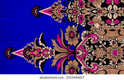 tribal Flower background suitable for home decore and wallpaper purpose