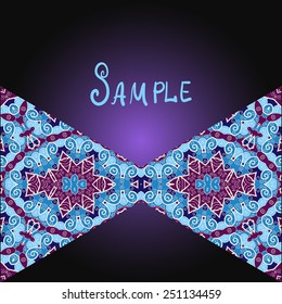 Tribal flyer design