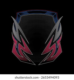 quadro tribal para modelo de design de t-shirt