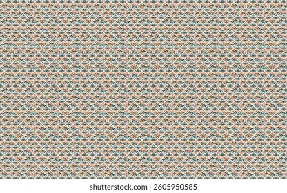 Tribal geometric motifs pattern with a contemporary touch