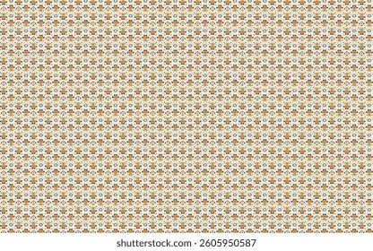 Tribal geometric motifs pattern with a contemporary touch
