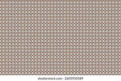 Tribal geometric motifs pattern with a contemporary touch