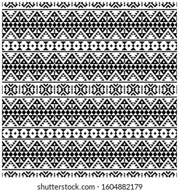 tribal geometric seamless pattern folklore ethnic design vector texture. design For Background, Frame, Border or Decoration. Ikat, geometric pattern, native Indian, Navajo, Inca Design