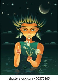 tribal girl