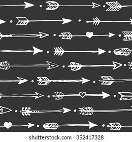 Tribal hand drawn background, ethic doodle pattern.  Hand drawn abstract backdrop. Wallpaper for pattern fills, web page
