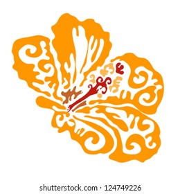 Tribal Hibiscus
