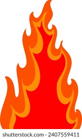 Tribal hotrod muscle car flame graphic for hoods, sides and motorcycles. Can be used as decal, sticker or tattoos too vector