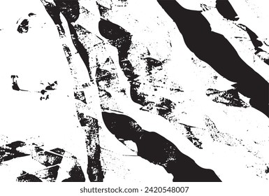 Tribal Illustration. Splash Tie Pattern. Brushes. Ikat Borders. White Abstract Graffiti Wall. Ethnic.