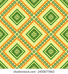 Tribal indian seamless pattern, geometric ethnic seamless pattern, native style, design for fabric, textile, carpet, traditional illustration