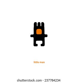 Tribal man icon.
