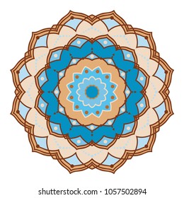Tribal mandala design set. Vintage decorative elements. Ornamental business cards. 
Ornamental doodle background.
