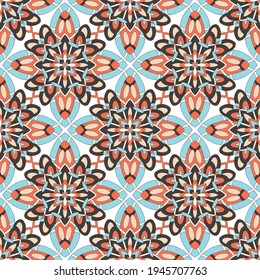 Tribal mandala pattern. Outline hand drawn illustration of Tribal mandala vector pattern for web design
