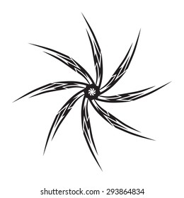 Tribal mandala tattoo vector designs sketch. Simple logo. Designer isolated element for ideas decorating the body of women, men and girls arm, leg and other body parts on white background.
