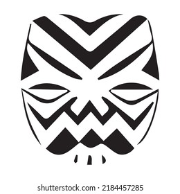 Tribal Mask - ready for print art