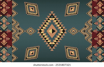 Tribal, Navajo, American, Aztec, Apache, Southwestern and Mexican ethnic fabric patterns suitable for fabrics, wrapping, backdrops, clothing, blankets, carpets, wovens, etc.
