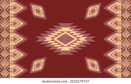 Tribal, Navajo, American, Aztec, Apache, Southwestern and Mexican ethnic fabric patterns suitable for fabrics, wrapping, backdrops, clothing, blankets, carpets, wovens, etc.
