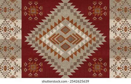 Tribal, Navajo, American, Aztec, Apache, Southwestern and Mexican ethnic fabric patterns suitable for fabrics, wrapping, backdrops, clothing, blankets, carpets,