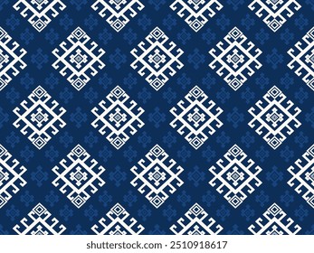 Patrón tribal navajo y nativo Patrón tribal estadounidense Patrón de adorno azteca del suroeste Navajo Textura textil étnica azteca Patrón tribal azteca navajo Tela mexicana nativa Vector sin costuras para textil, deco