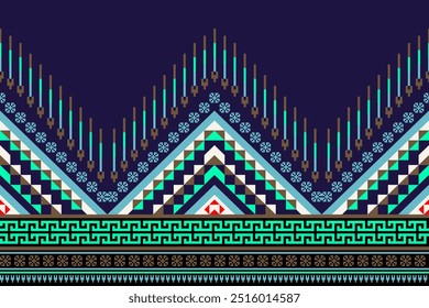 Tribal Navajo e padrão nativo tribal americano padrão de ornamento asteca sudoeste Navajo Aztec textura têxtil étnica tribal padrão azteca navajo tecido mexicano nativo vetor sem costura para têxtil,deco