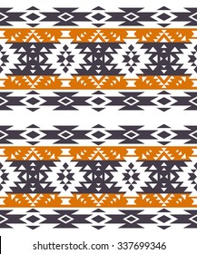 tribal navajo seamless pattern. aztec abstract geometric art print. ethnic hipster backdrop.  Wallpaper, cloth design, fabric, paper, wrapping, postcards, textile. 