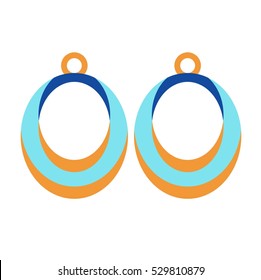 Tribal necklace vector.