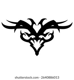 Tribal Ornament Fill Illustration Tattoo Decoration Element