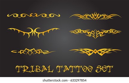 Tribal ornament set