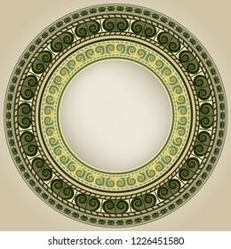 Tribal ornamental background.
