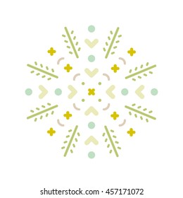 Tribal ornamental background. Vector illustration.