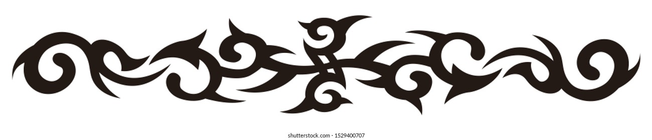 Tribal ornamental tattoo
Tattoo tribal design art, Vector Illustration