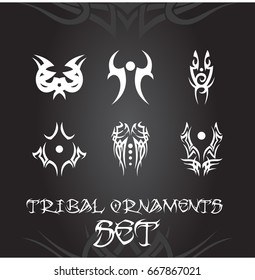 Tribal ornaments and design elements