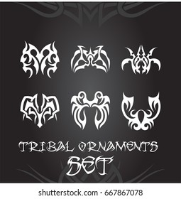 Tribal ornaments and design elements