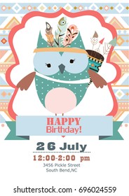 Tribal party invitation