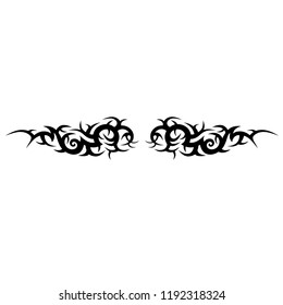 tribal pattern abstract tattoo art design illusttration