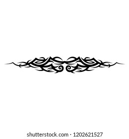 tribal pattern art tattoos design pattern vector element, tattoo swirl 