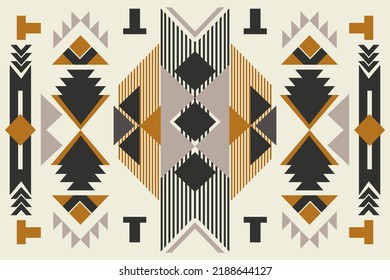 Tribal pattern decorative elements isolated on white background ethnic collection aztec geometric ornaments,seamless pattern