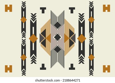 Tribal pattern decorative elements isolated on white background ethnic collection aztec geometric ornaments,seamless pattern