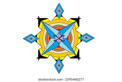 tribal pattern, decorative vector design