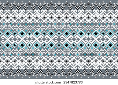 tribal pattern, ethnic pattern, asian ethnicity, african ethnicity for textile business, carpet, wallpaper, clothing, sarong, batik, embroidery, printing and advertising business, illustration Vector.