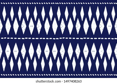 Tribal pattern. Ethnic geometric seamless background, boho motif, maya, aztec line vector illustration. geo print texture