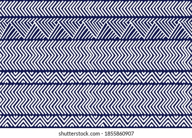 Tribal pattern. Ethnic geometric seamless background, boho motif, maya, aztec line vector illustration. mexican print texture