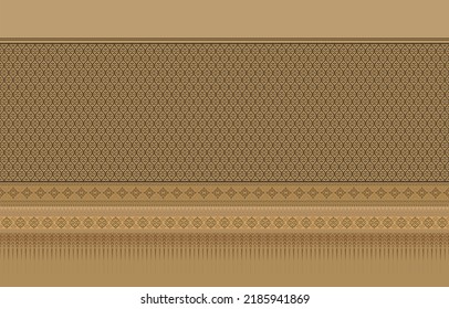 tribal pattern geometric colorful seamless texture ethnic traditional ornament vector for clothing fabric background wallpaper wrap batik knitwear embroidery style vector illustration