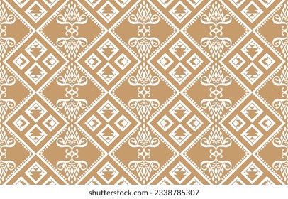 Tribal pattern  geometric ethnic oriental pattern traditional on pink and white background.Aztec style,embroidery,abstract,vector illustration.design for texture,fabric,clothing,wrapping,carpet.