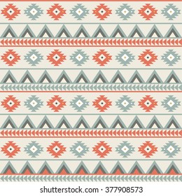 tribal pattern. navajo seamless pattern. aztec abstract geometric art print. ethnic hipster backdrop. Wallpaper, cloth design, fabric, paper, wrapping, postcards, textile. 