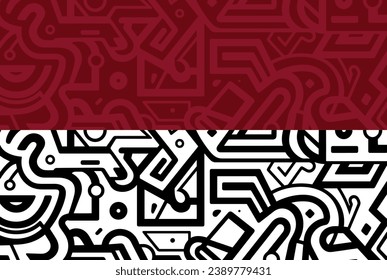 Tribal Pattern, Seamless Pattern, Background