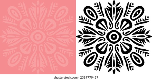 Tribal Pattern, Seamless Pattern, Background