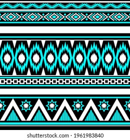 Tribal Pattern Seamless Background. This pattern great for tshirt, apron design, textile, shoes, bottle design, bag design, pillow design, etc.